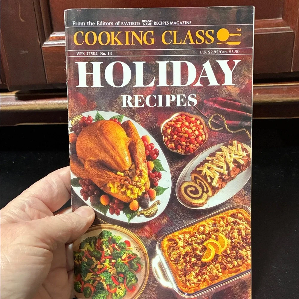 Holiday vintage Recipe cookBook magazine Collection
